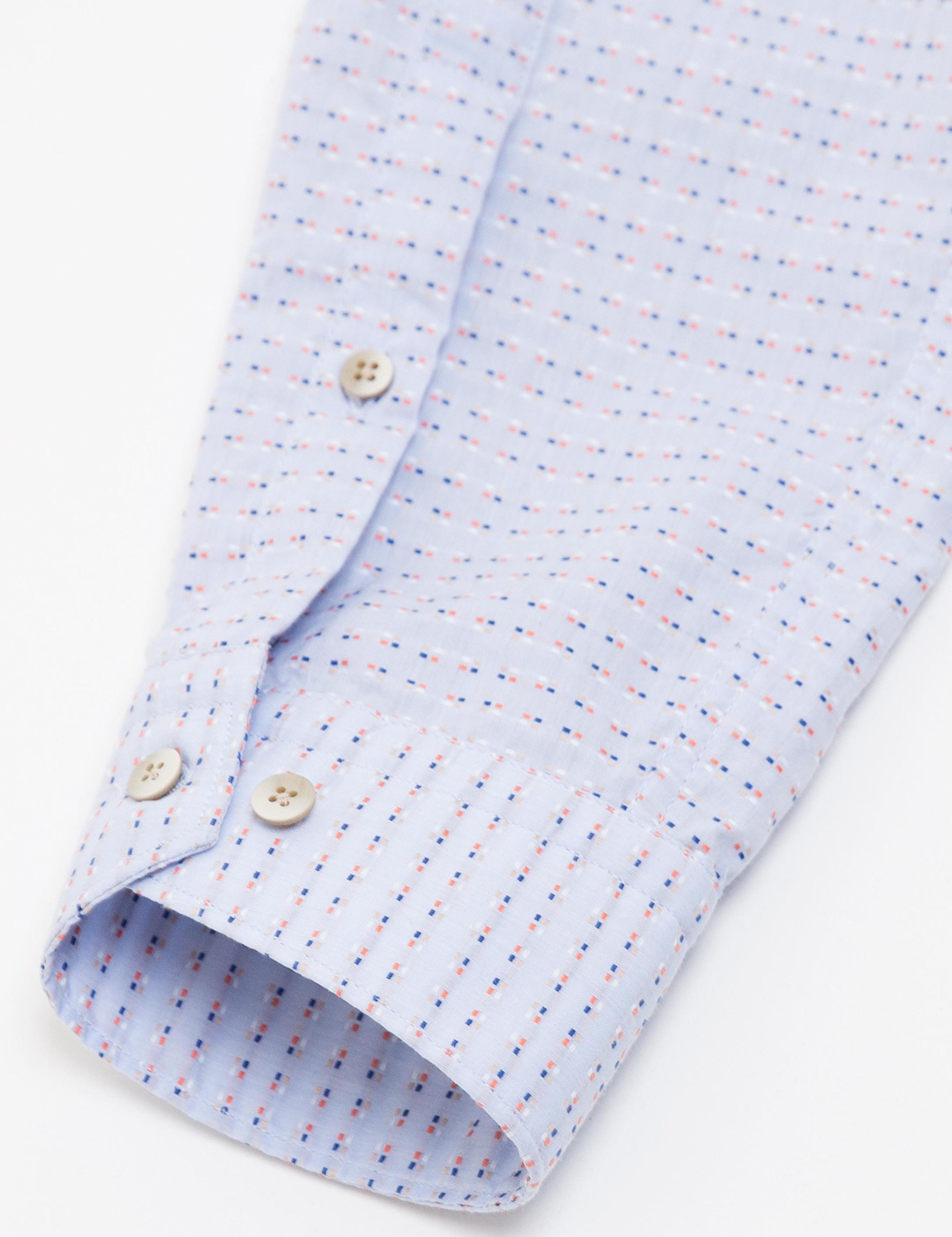 Açık Mavi Slim Fit Uzun Kollu Gömlek - 50186059004