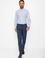 Açık Mavi Slim Fit Uzun Kollu Gömlek