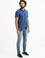İndigo Slim Fit %100 Keten Gömlek