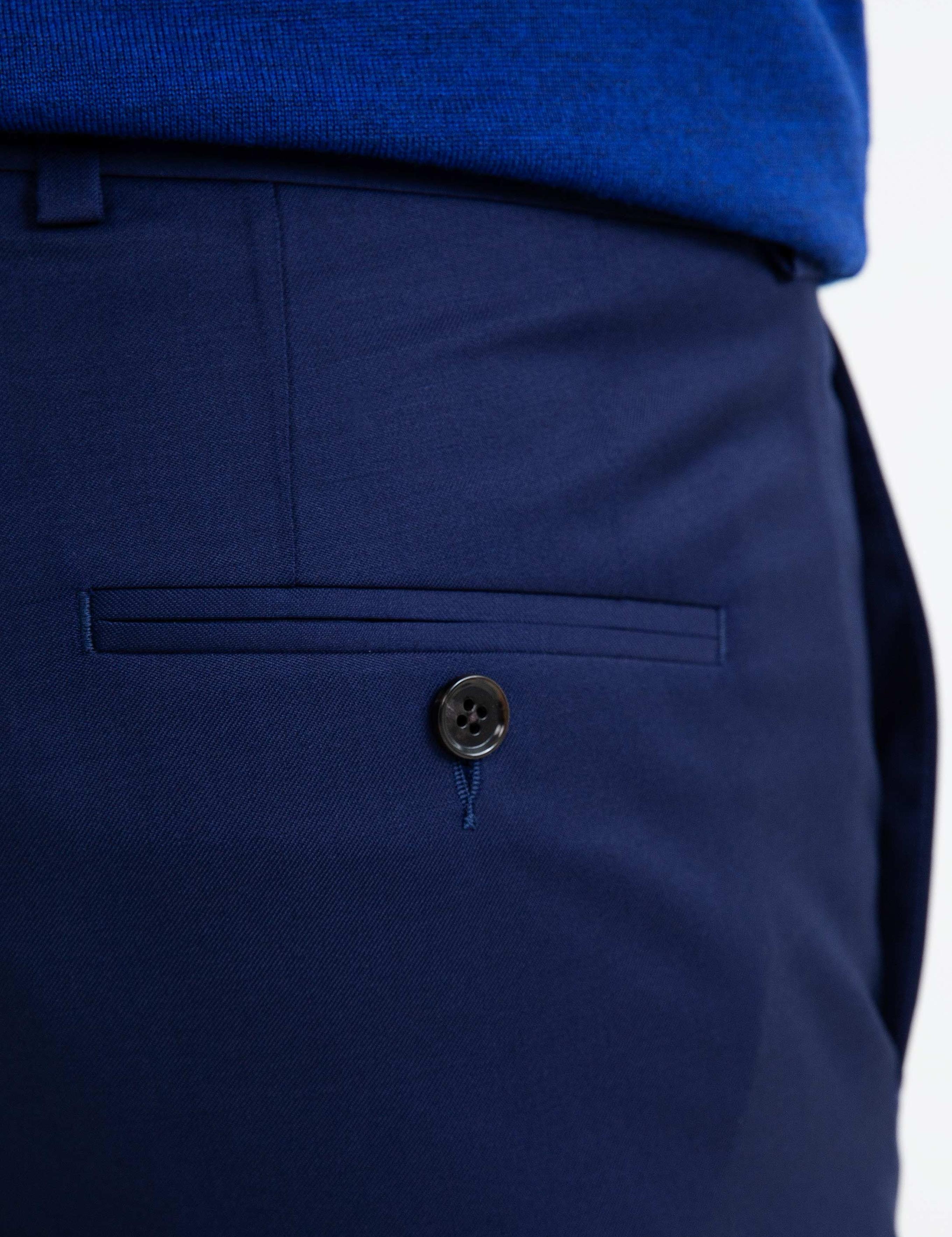 Açık Lacivert Slim Fit Klasik Pantolon - 50187380018