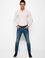 Turuncu Slim Fit Uzun Kollu Gömlek