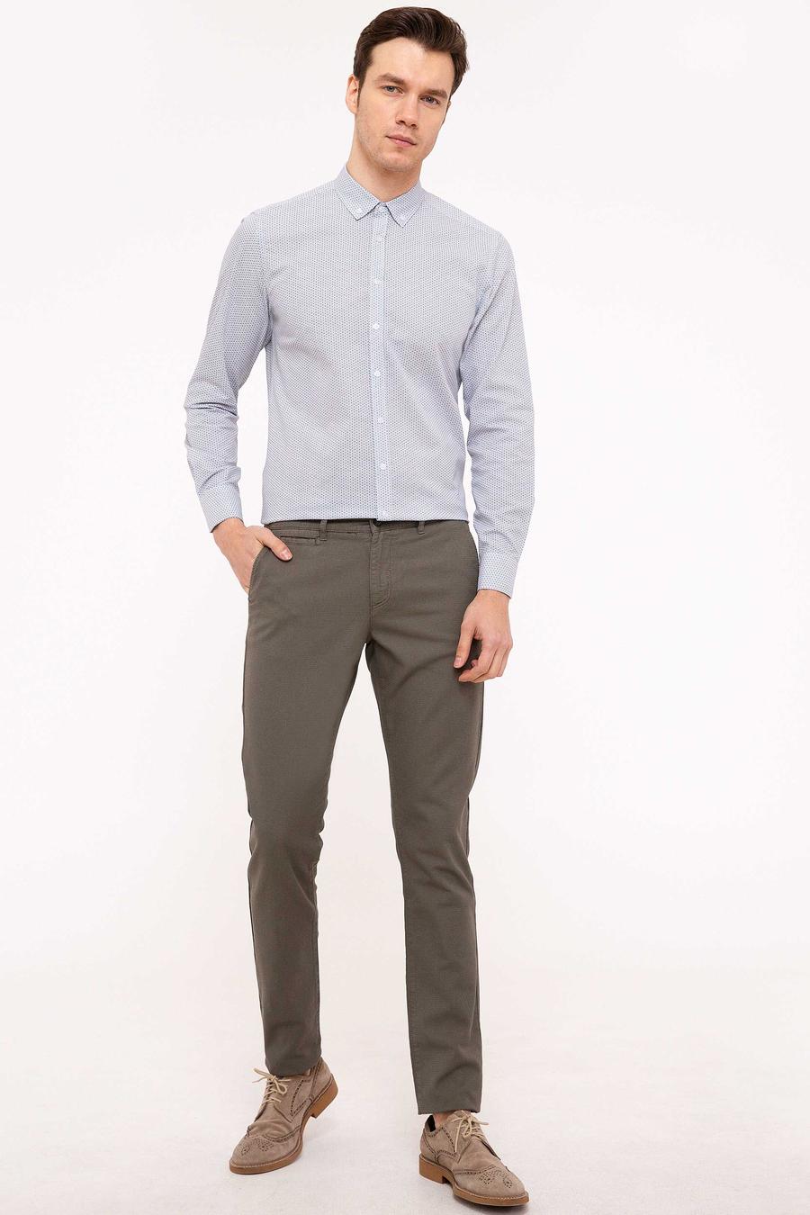 Mavi Slim Fit Uzun Kollu Gömlek - 50202007042