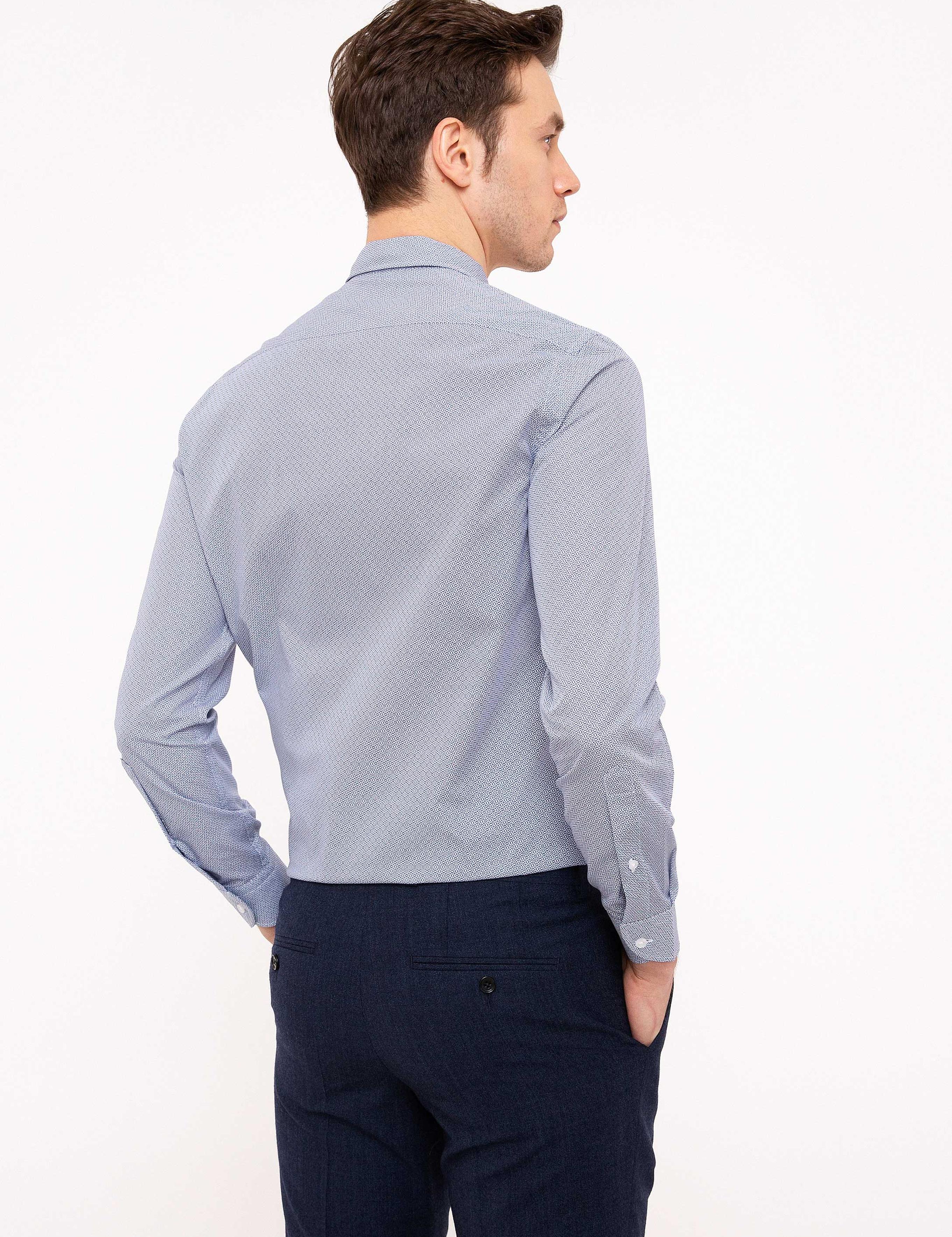 Mavi Slim Fit Uzun Kollu Gömlek - 50202158008
