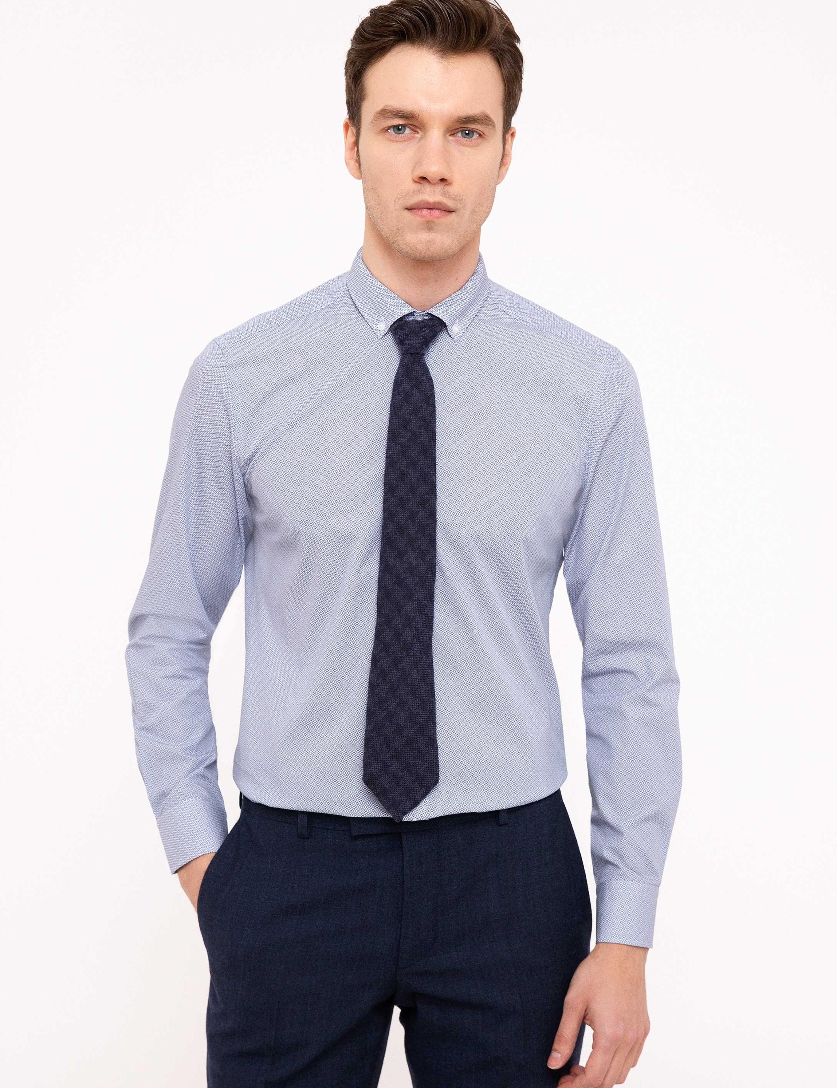 Mavi Slim Fit Uzun Kollu Gömlek - 50202158008