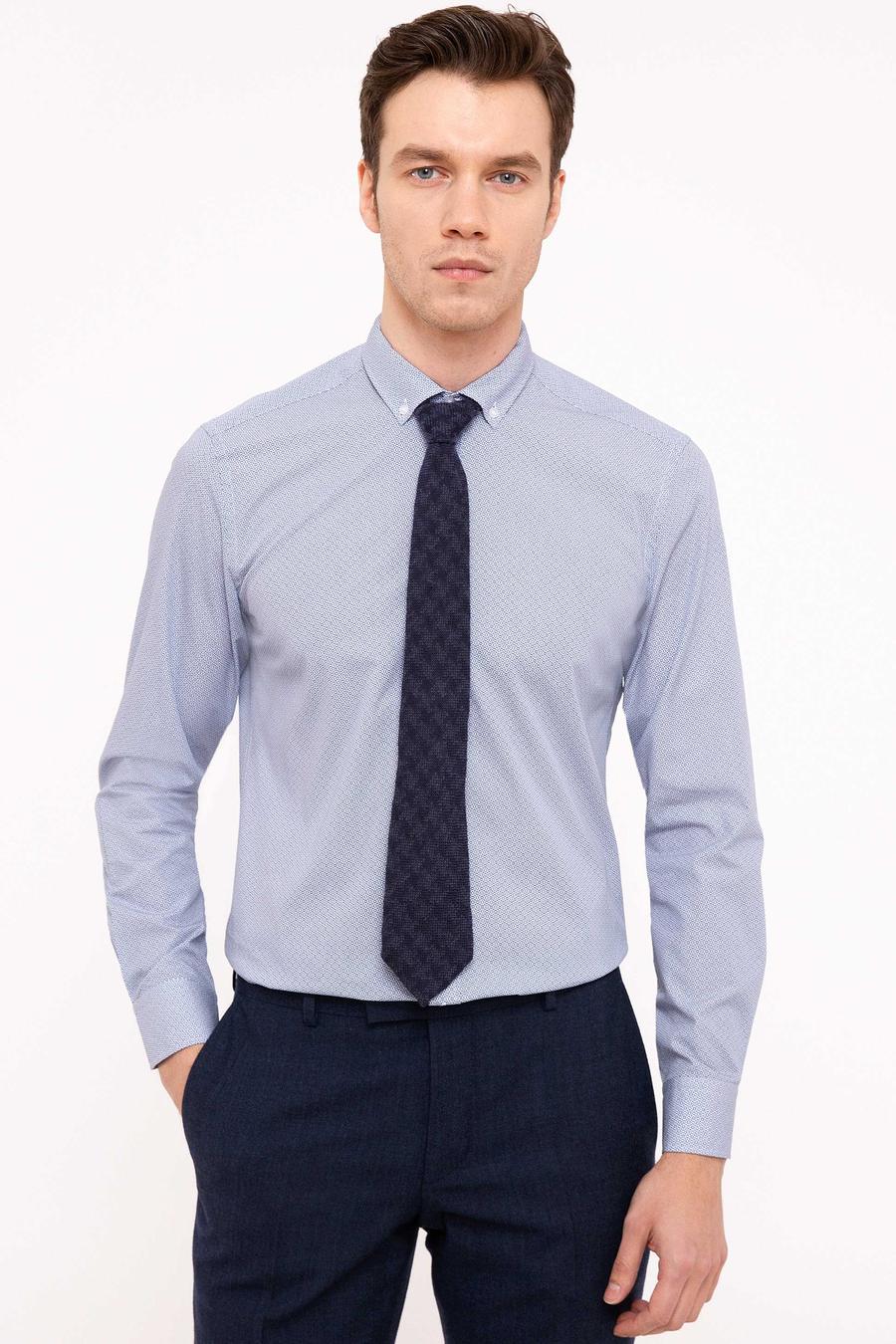 Mavi Slim Fit Uzun Kollu Gömlek - 50202158008