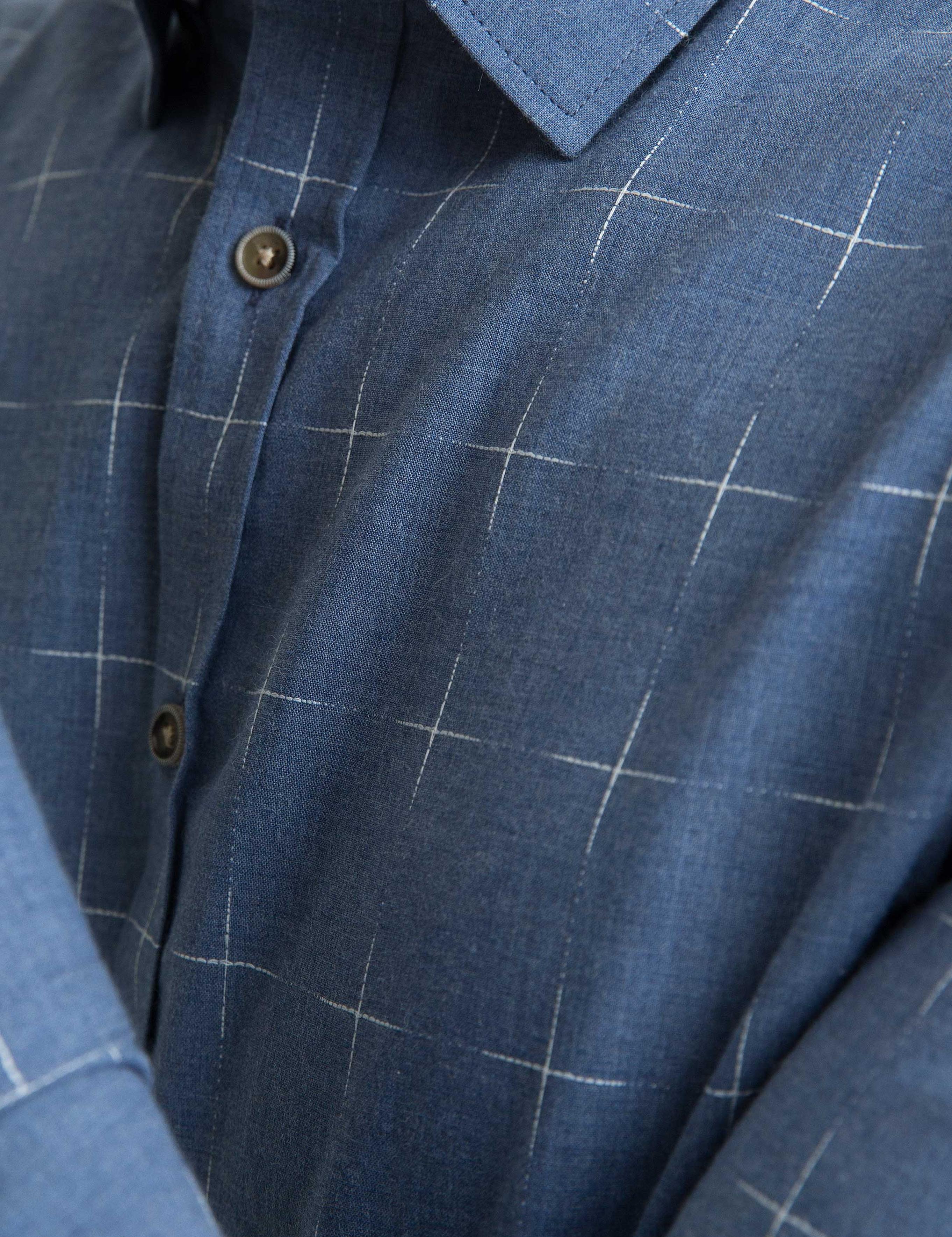 Mavi Slim Fit Uzun Kollu Gömlek - 50192856005