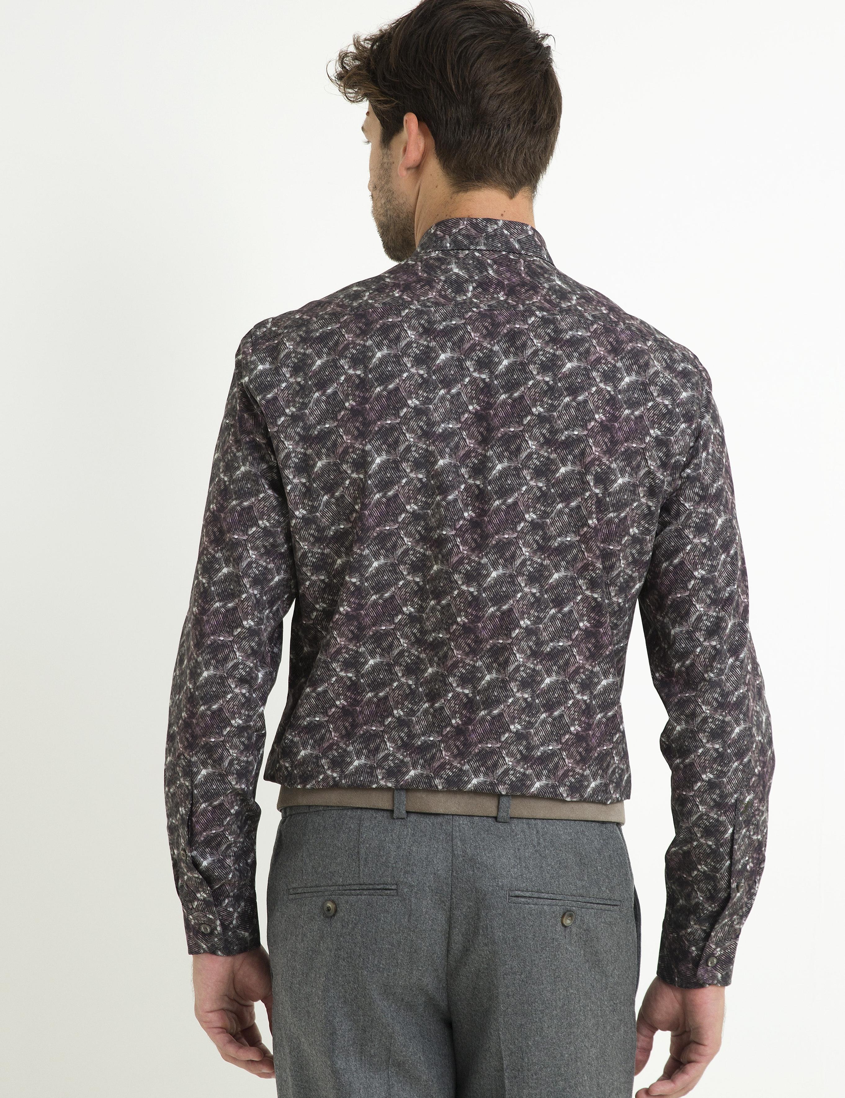 Haki Slim Fit Uzun Kollu Gömlek - 50193014004