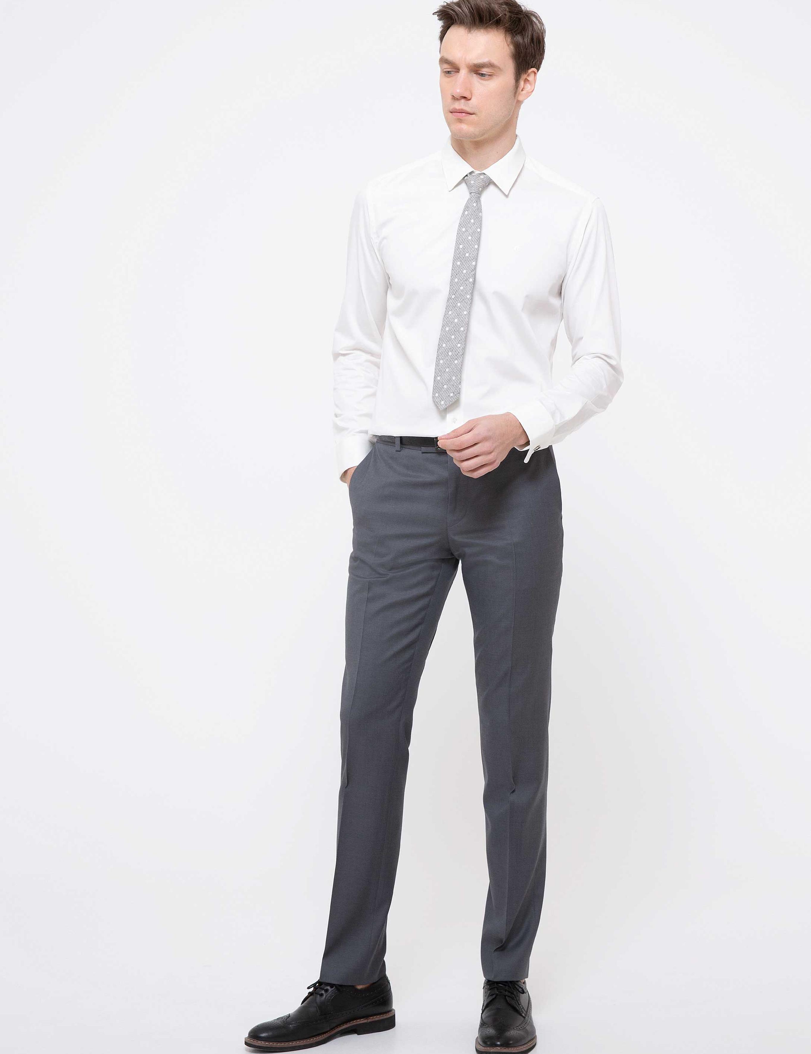 Füme Slim Fit Klasik Pantolon - 50187380046