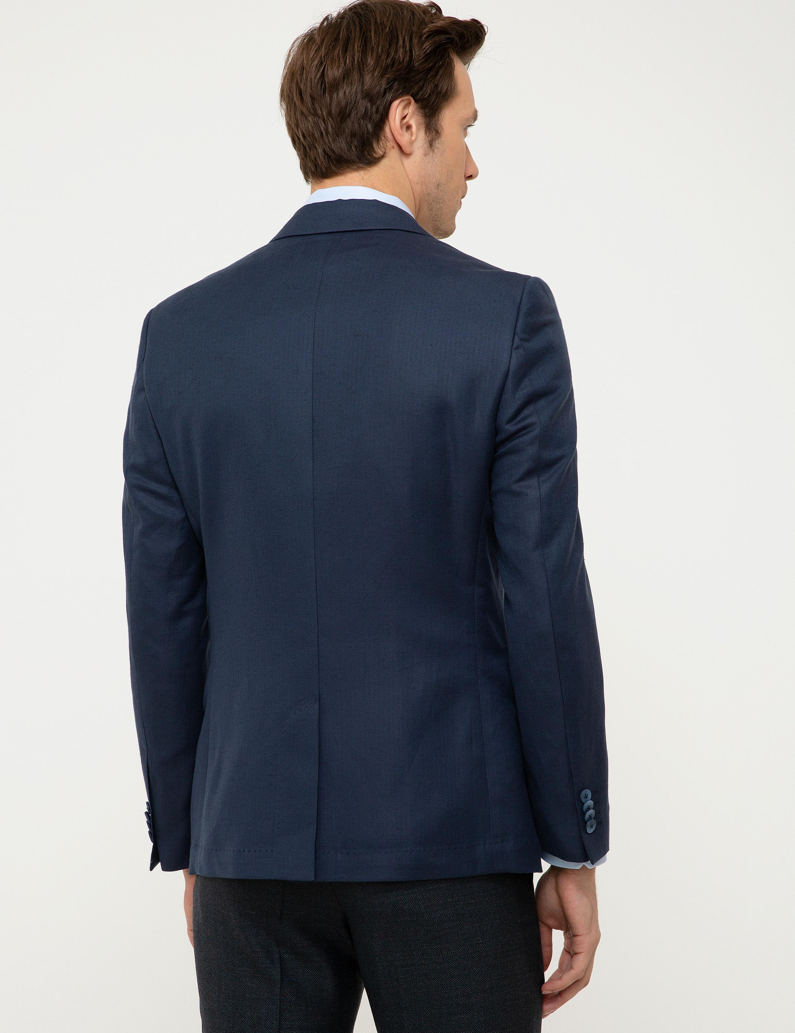 Lacivert Slim Fit Ceket - 50199419036