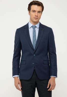Lacivert Slim Fit Ceket