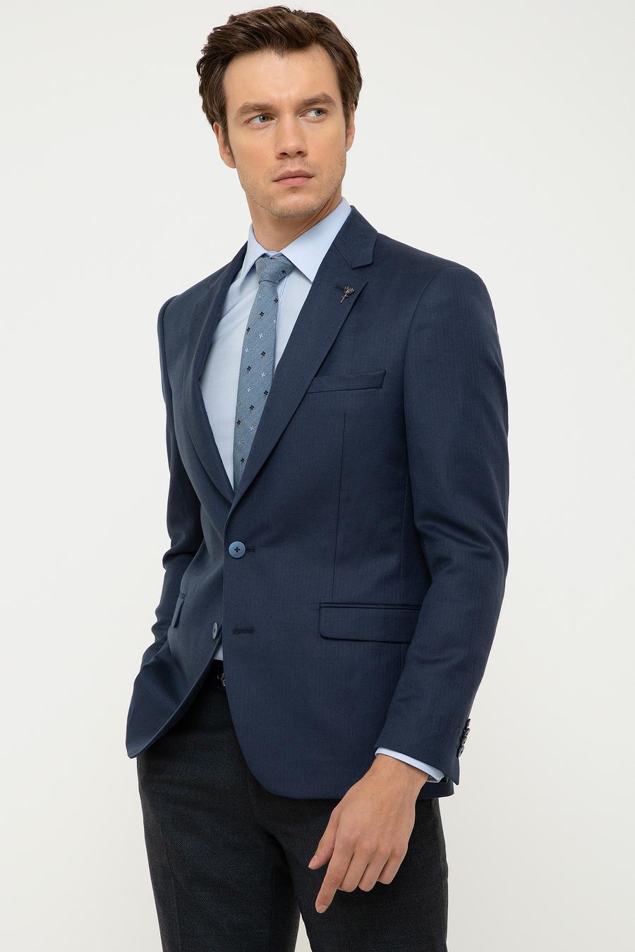 Lacivert Slim Fit Ceket - 50199419036