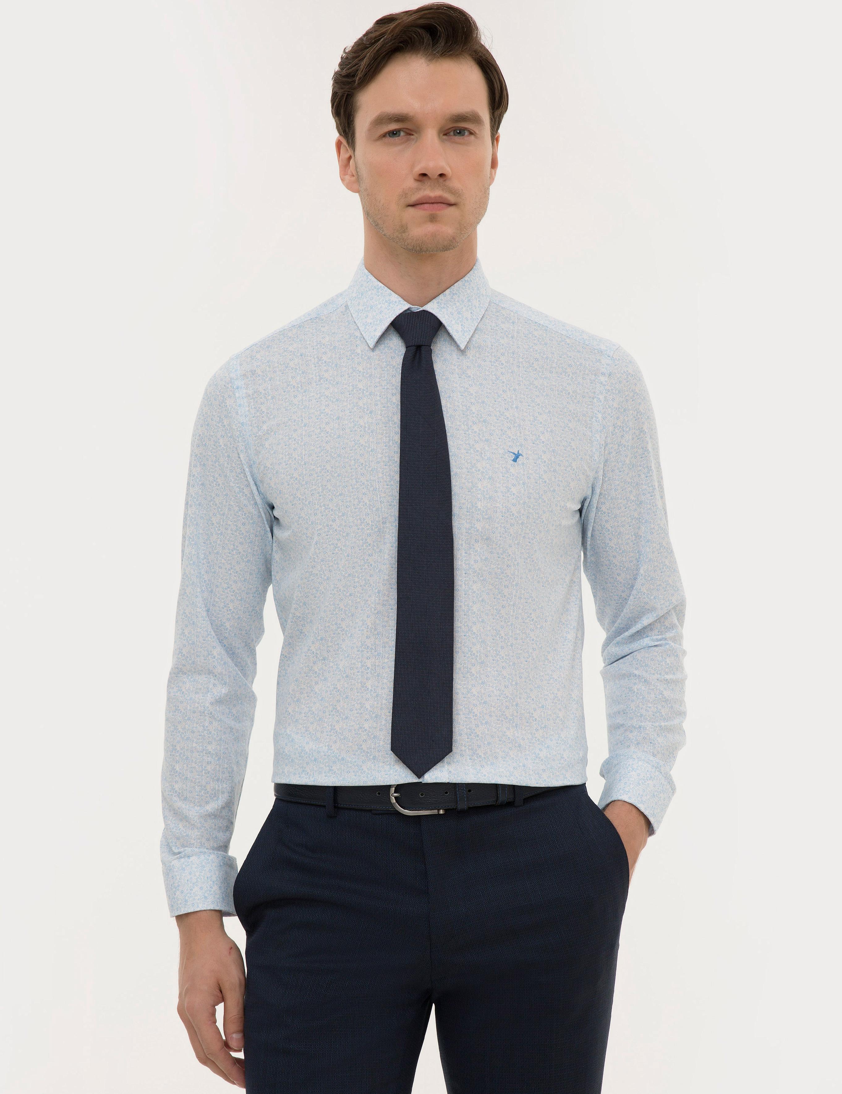 Mavi Slim Fit Uzun Kollu Gömlek - 50221715022