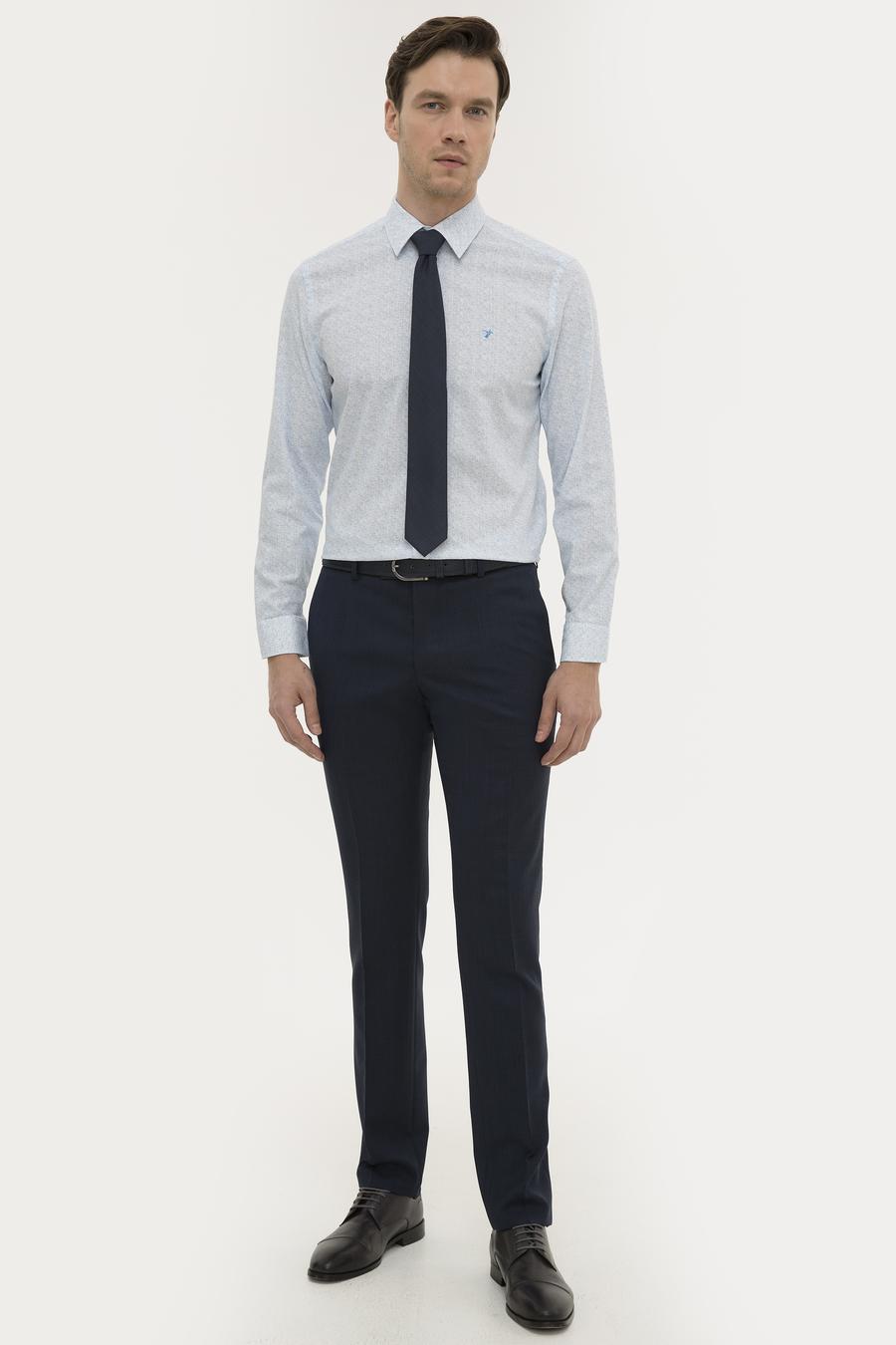 Mavi Slim Fit Uzun Kollu Gömlek - 50221715022