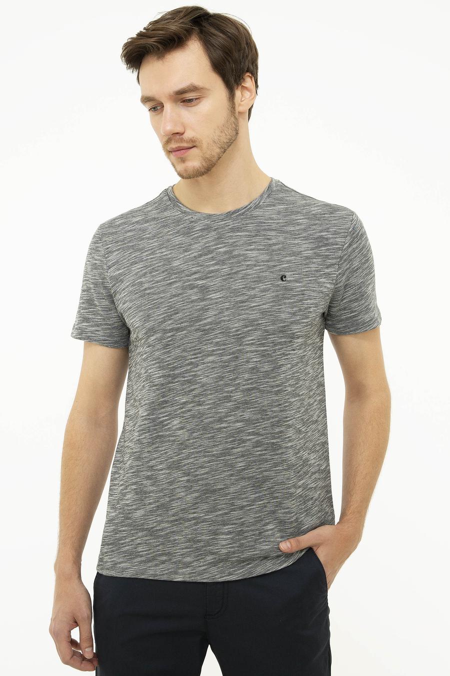 Bisiklet Yaka T-Shirt - 50202501027