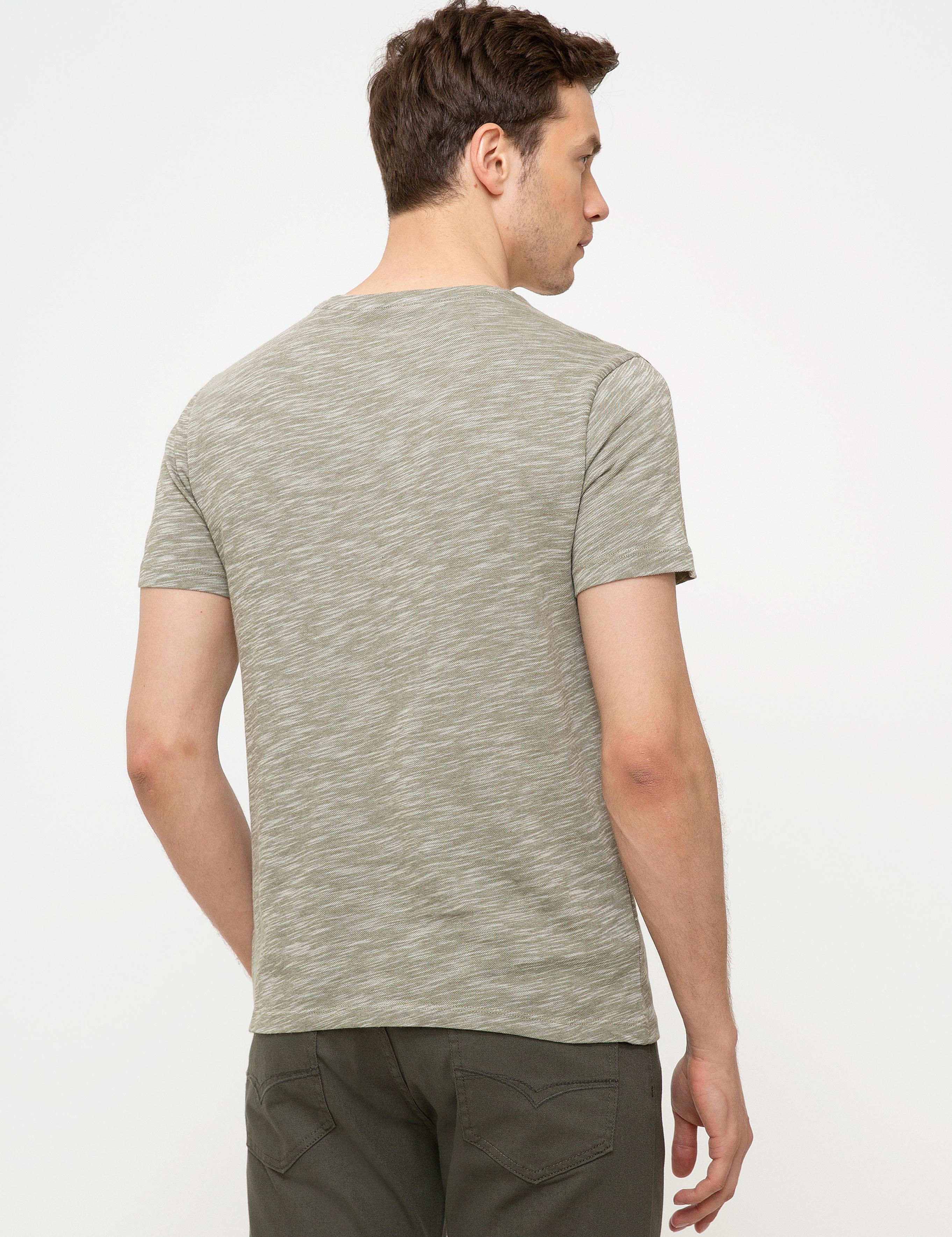 Bisiklet Yaka T-Shirt - 50202501047