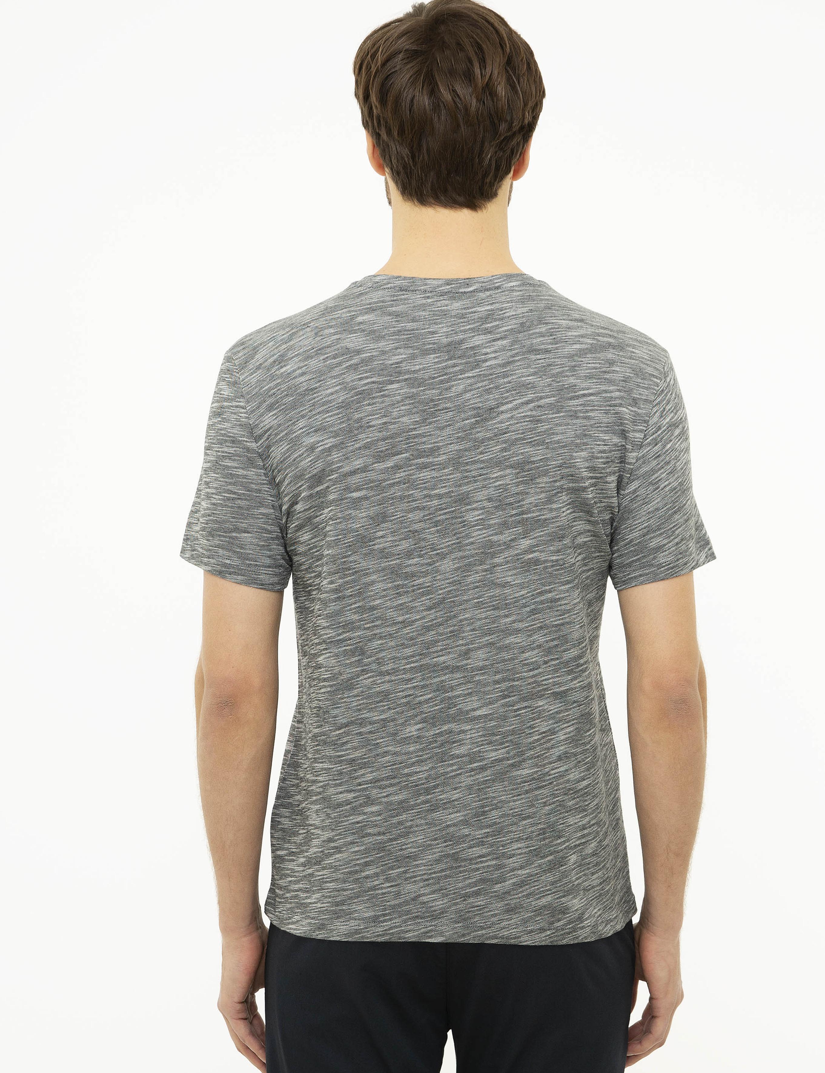 Bisiklet Yaka T-Shirt - 50202501027