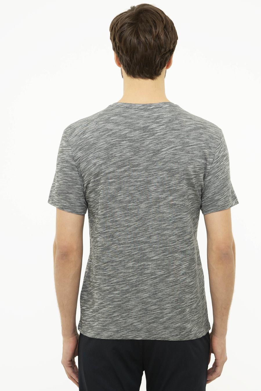 Bisiklet Yaka T-Shirt - 50202501027