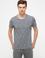 Lacivert Bisiklet Yaka T-Shirt