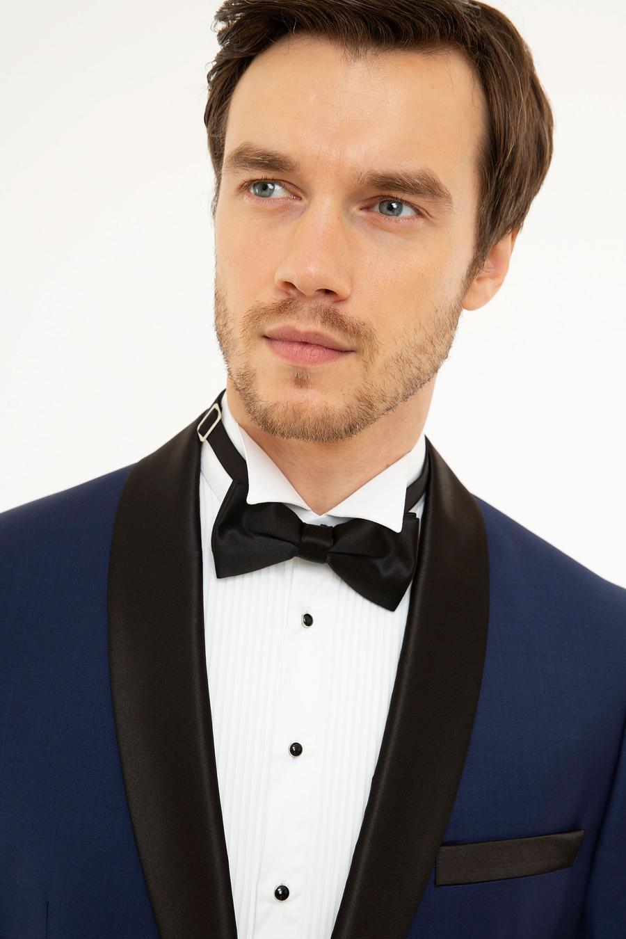 İndigo Slim Fit Smokin Ceket - 50204603035