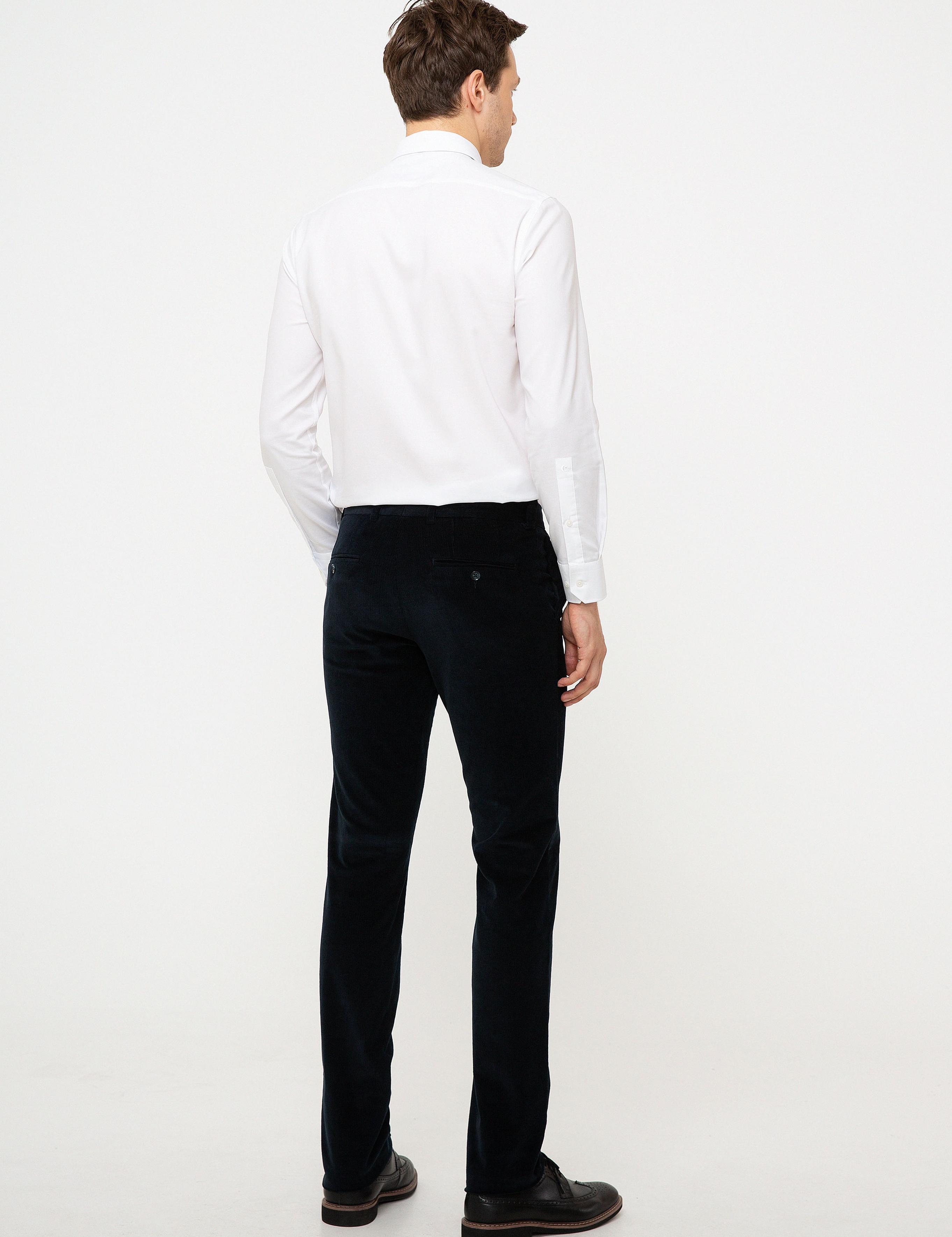 Lacivert Slim Fit Kumaş Pantolon - 50195384047