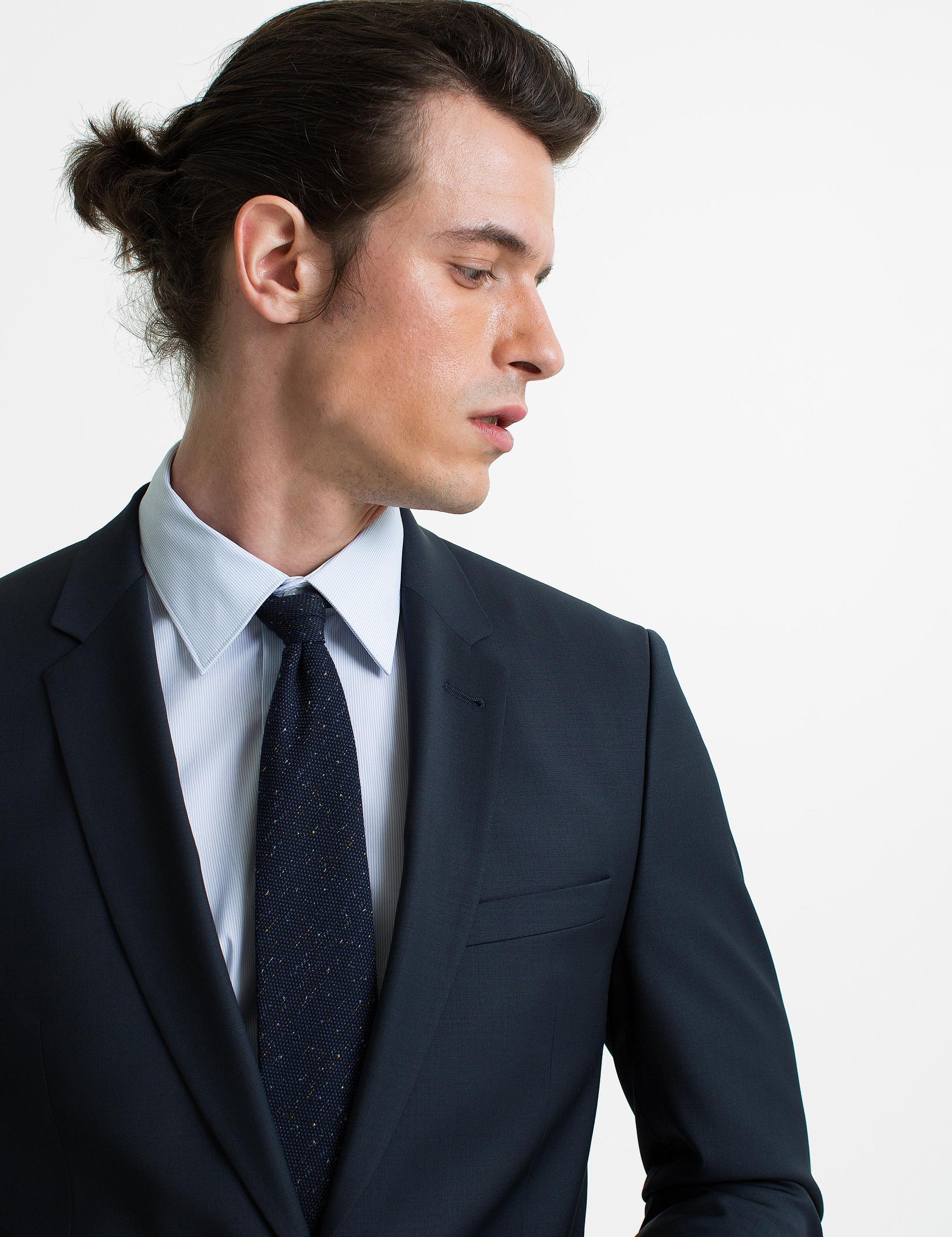 Lacivert Slim Fit Ceket - 50187412005