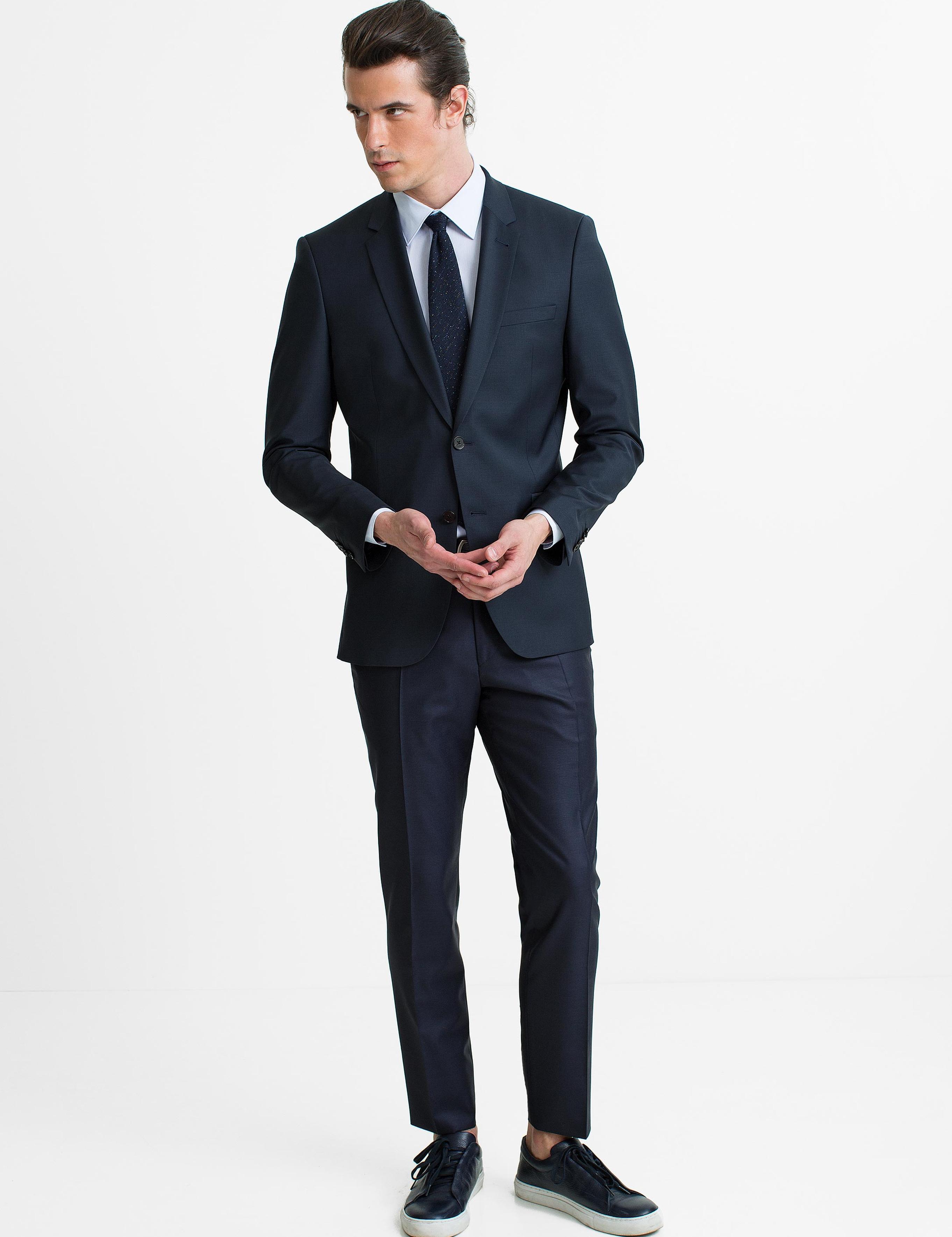 Lacivert Slim Fit Ceket - 50187412005