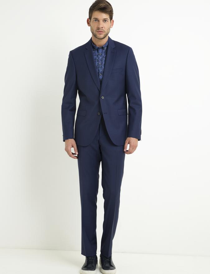 İndigo Slim Fit Ceket