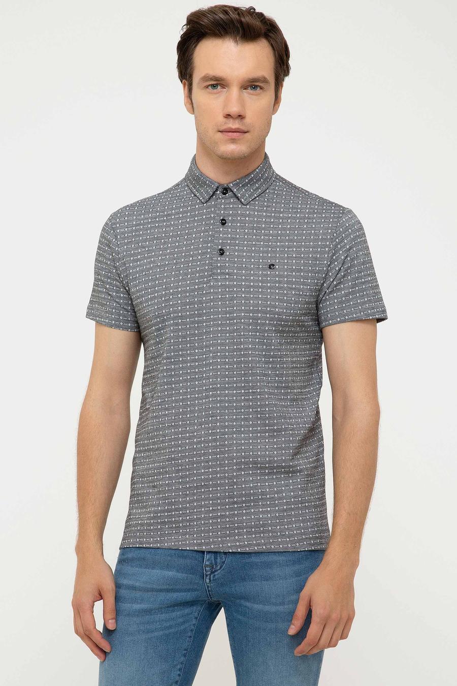 Siyah Polo Yaka T-Shirt - 50202144016