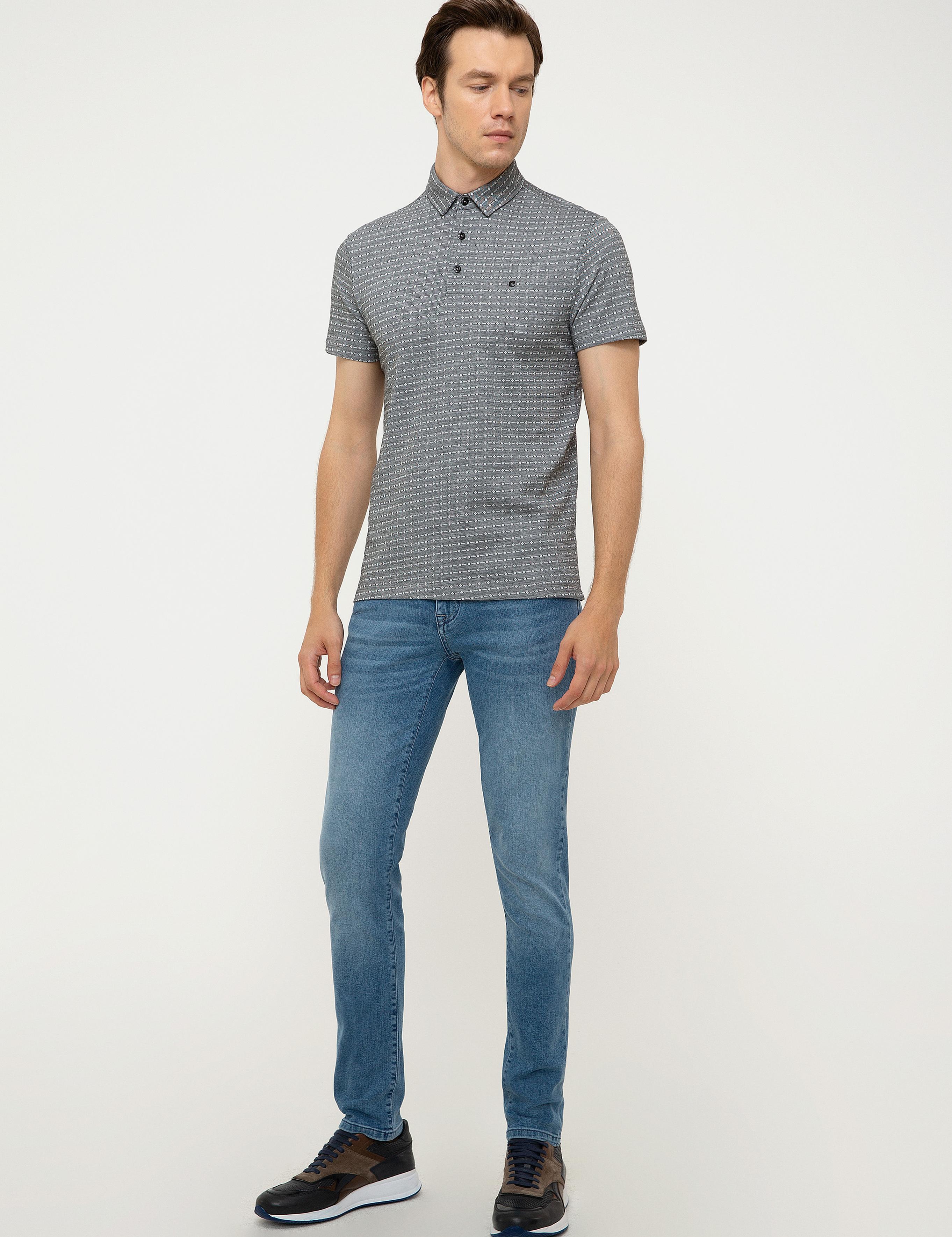 Siyah Polo Yaka T-Shirt - 50202144016