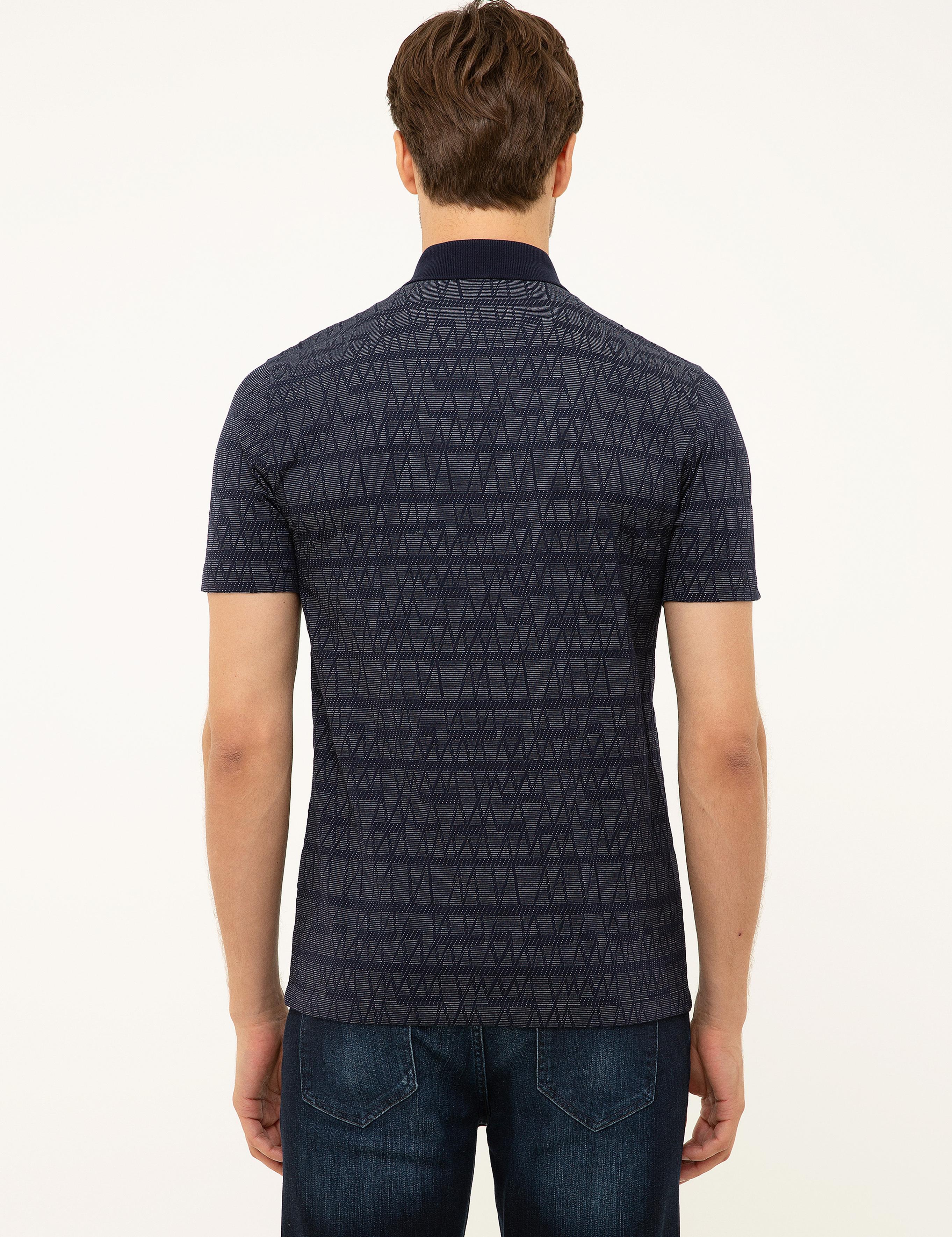 Lacivert Polo Yaka T-Shirt - 50202253009