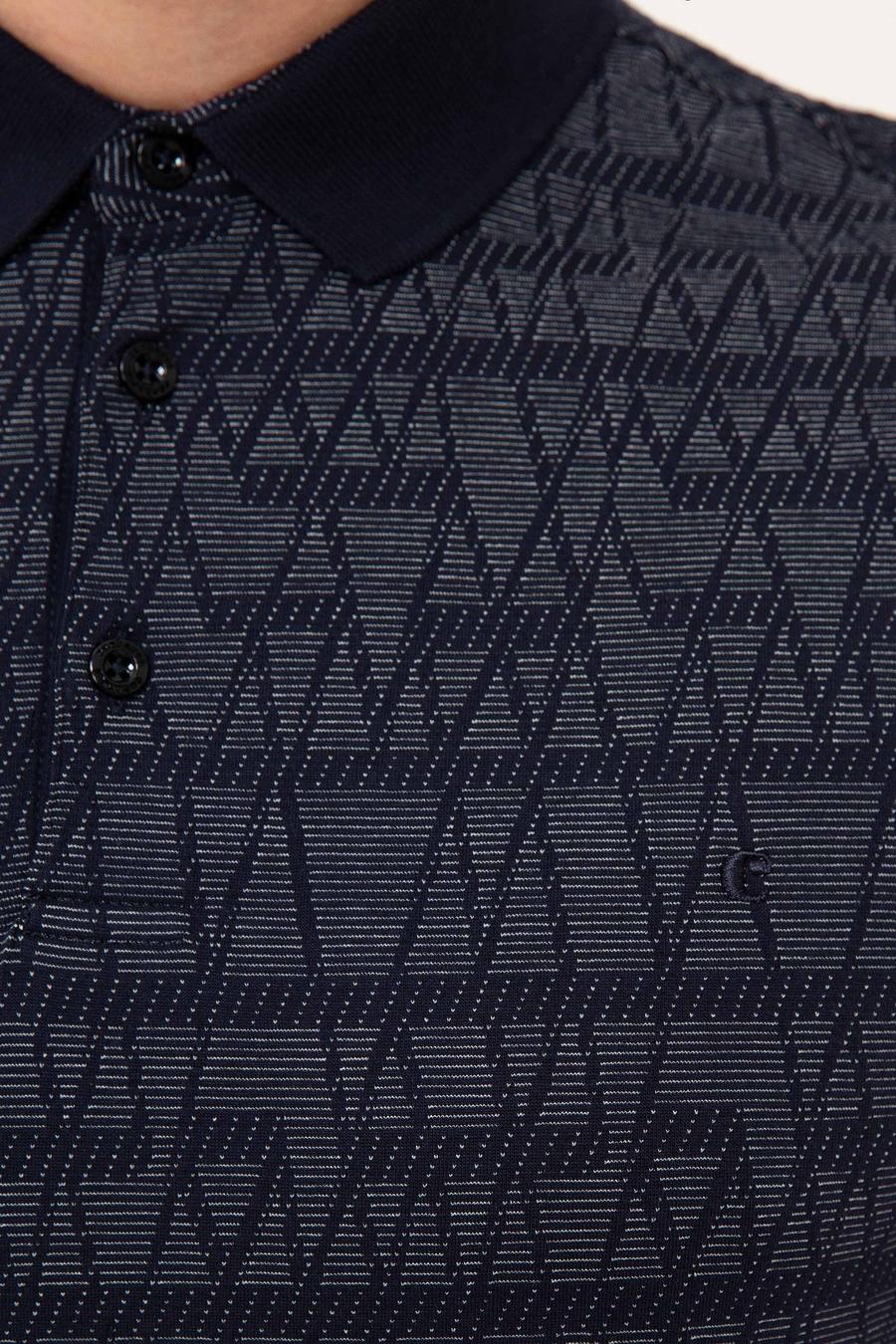 Lacivert Polo Yaka T-Shirt - 50202253009