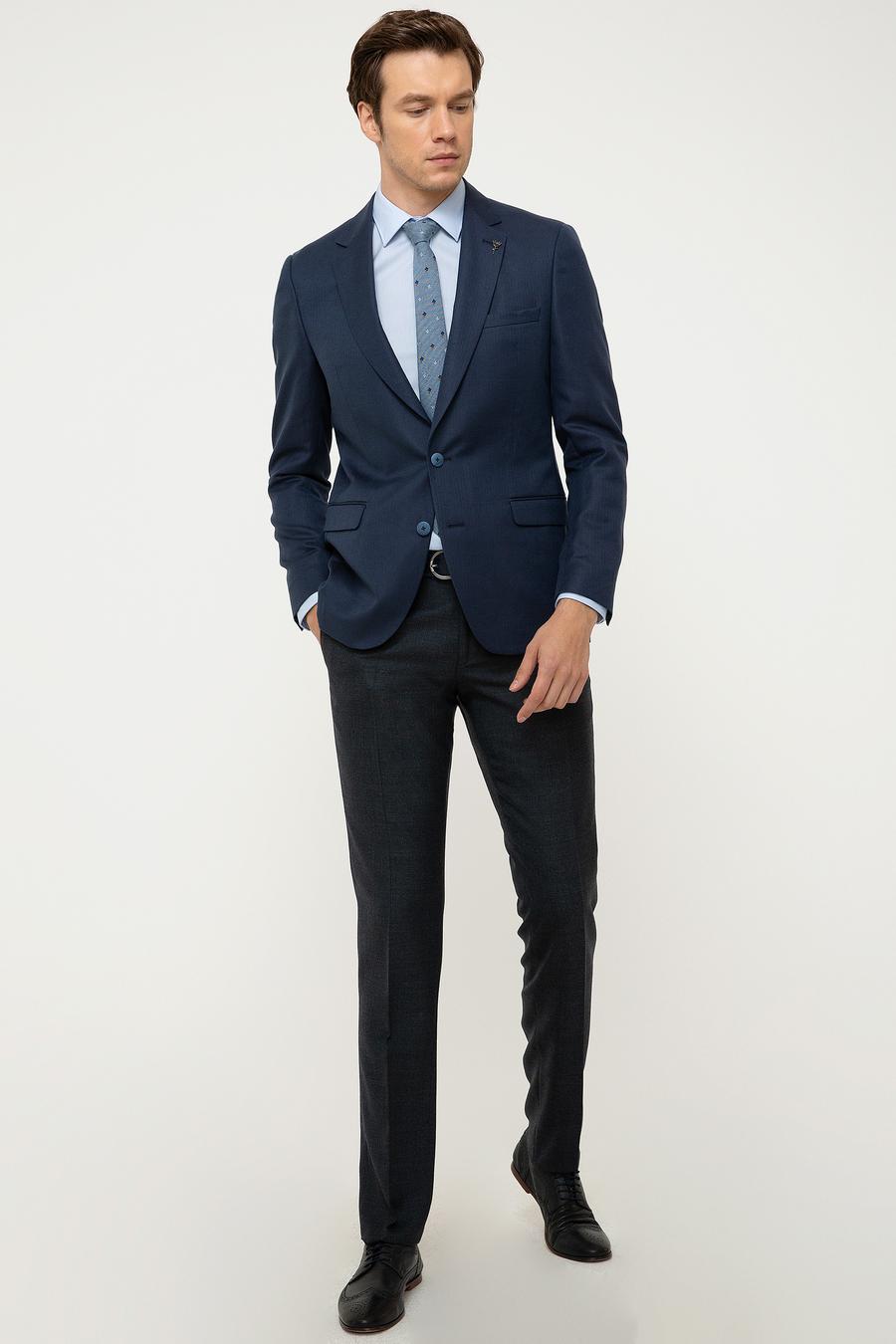 Lacivert Slim Fit Ceket - 50199419036