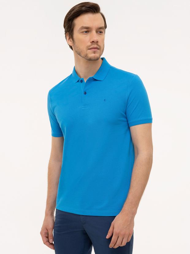 Sax Polo Yaka Basic T-Shirt