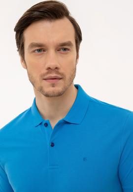 Sax Polo Yaka Basic T-Shirt