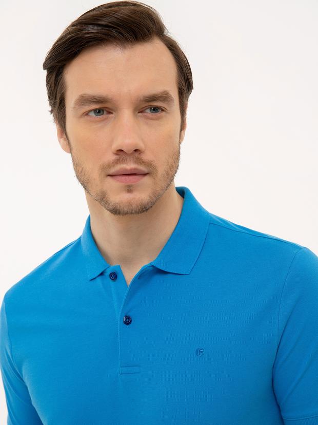 Sax Polo Yaka Basic T-Shirt
