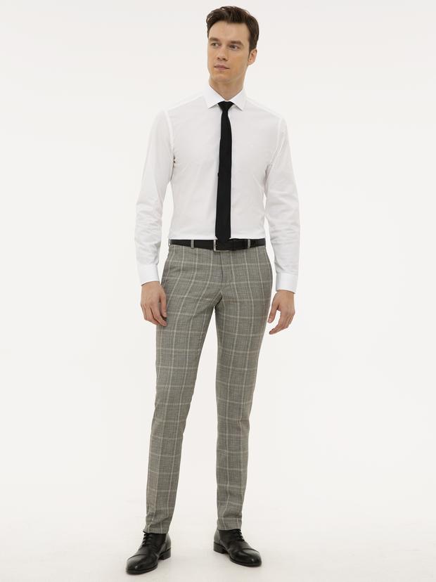 Siyah Slim Fit Kumaş Pantolon