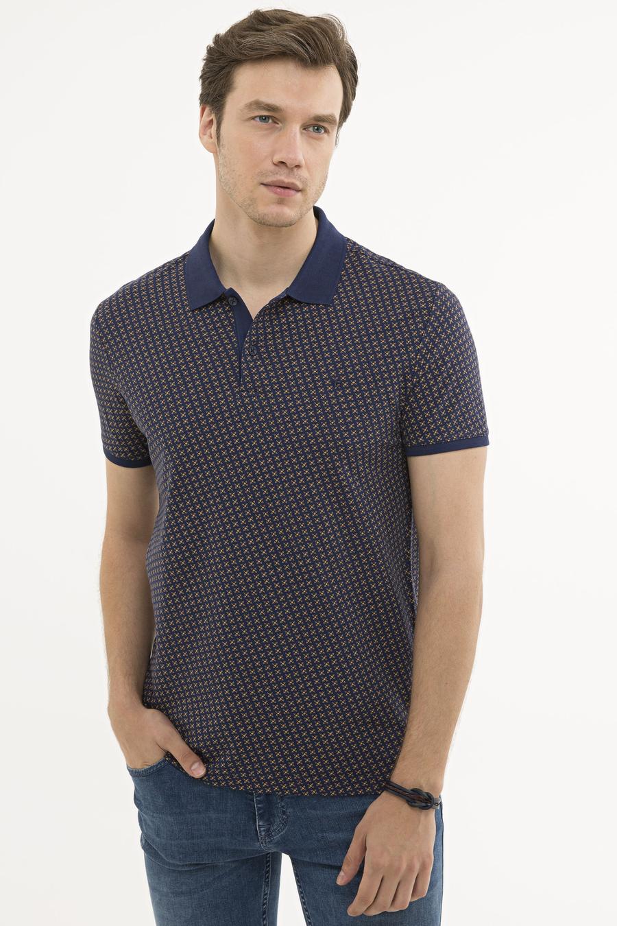 Lacivert Polo Yaka T-Shirt - 50230522013
