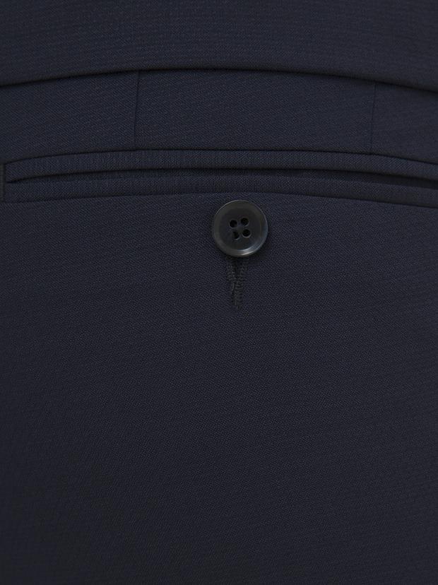 Lacivert Ekstra Slim Fit Takım Elbise