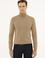 Camel Slim Fit Balıkçı Yaka Basic Triko Kazak