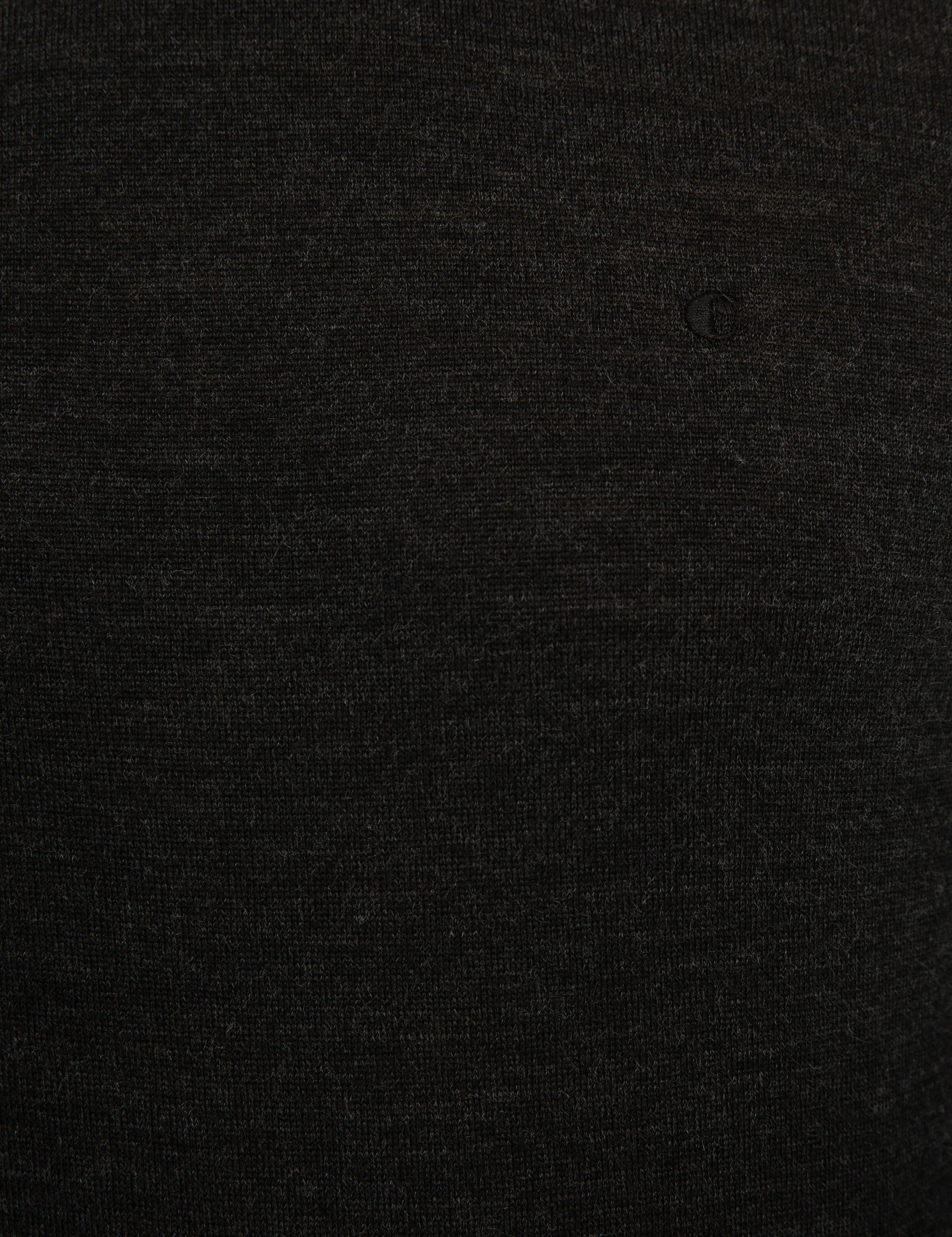 Antrasit Slim Fit Çeyrek Balıkçı Yaka Basic Triko Kazak - 50227576025