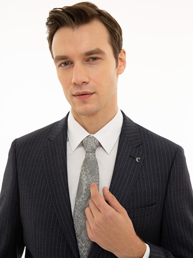 İndigo Slim Fit Ceket