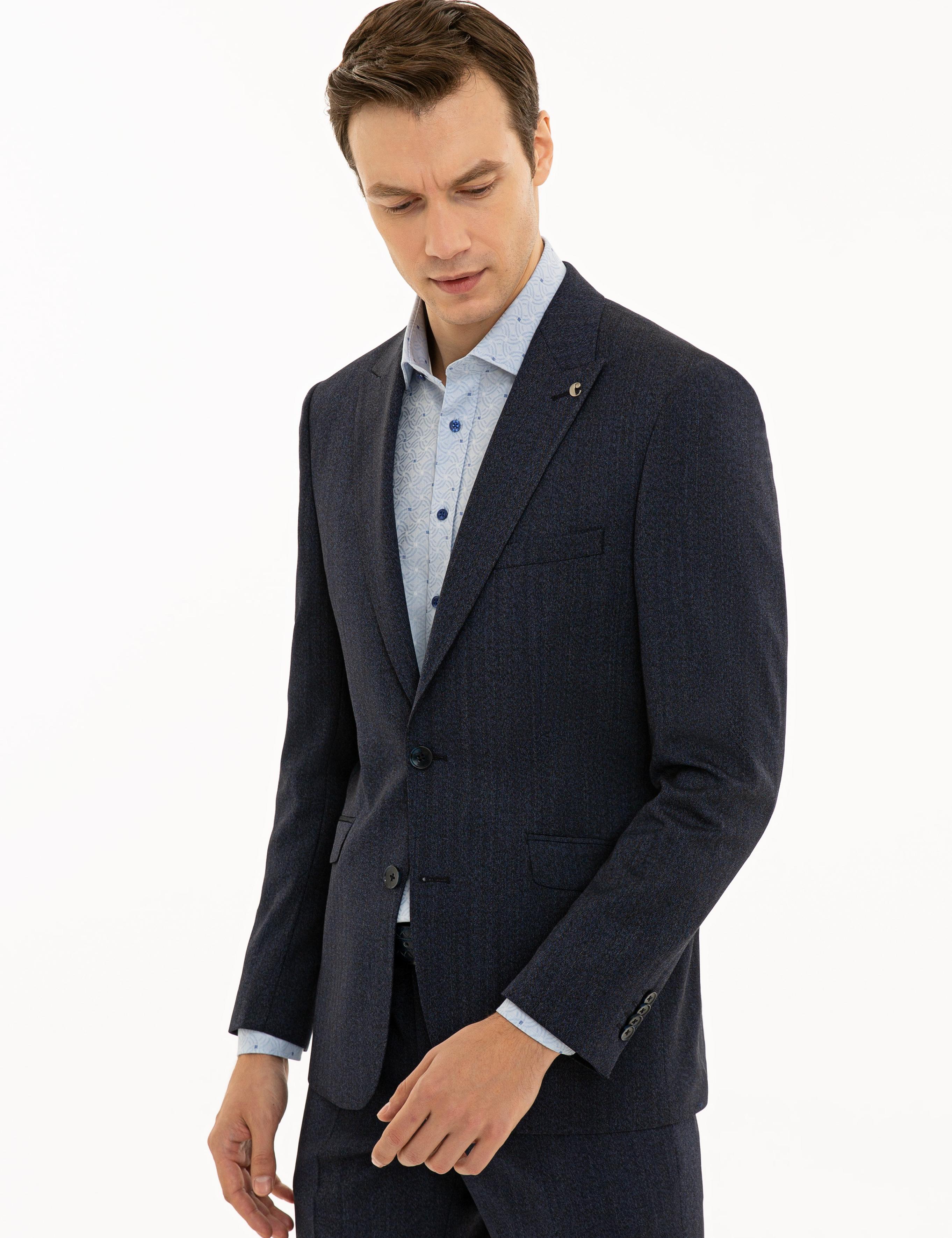 İndigo Slim Fit Ceket - 50230580005
