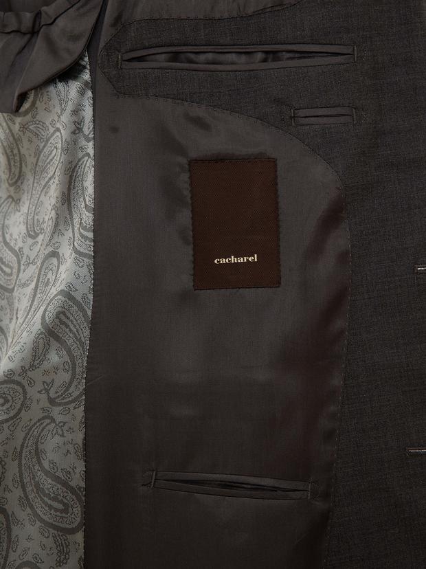Füme Slim Fit Ceket