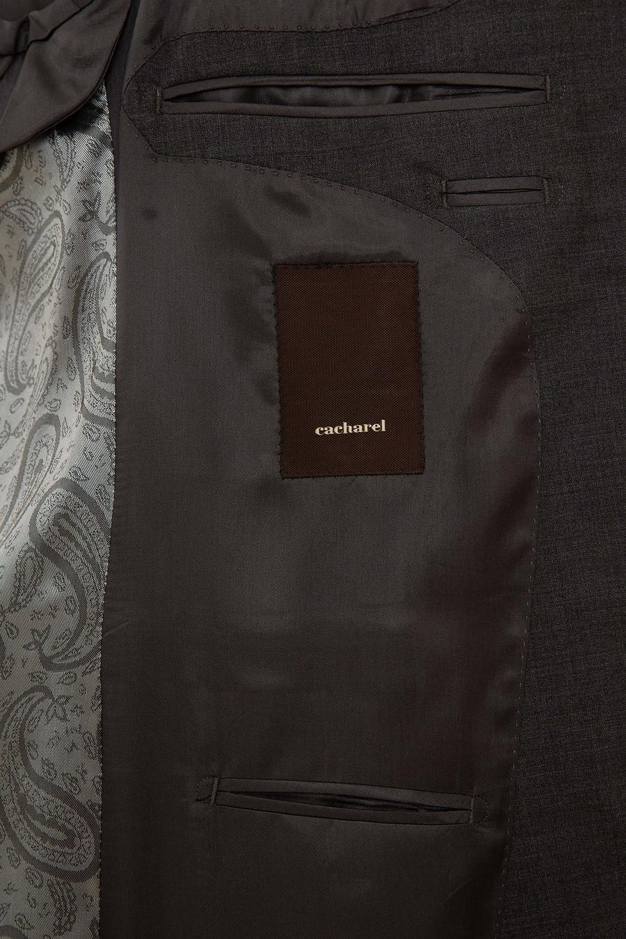 Füme Slim Fit Ceket - 50223156116