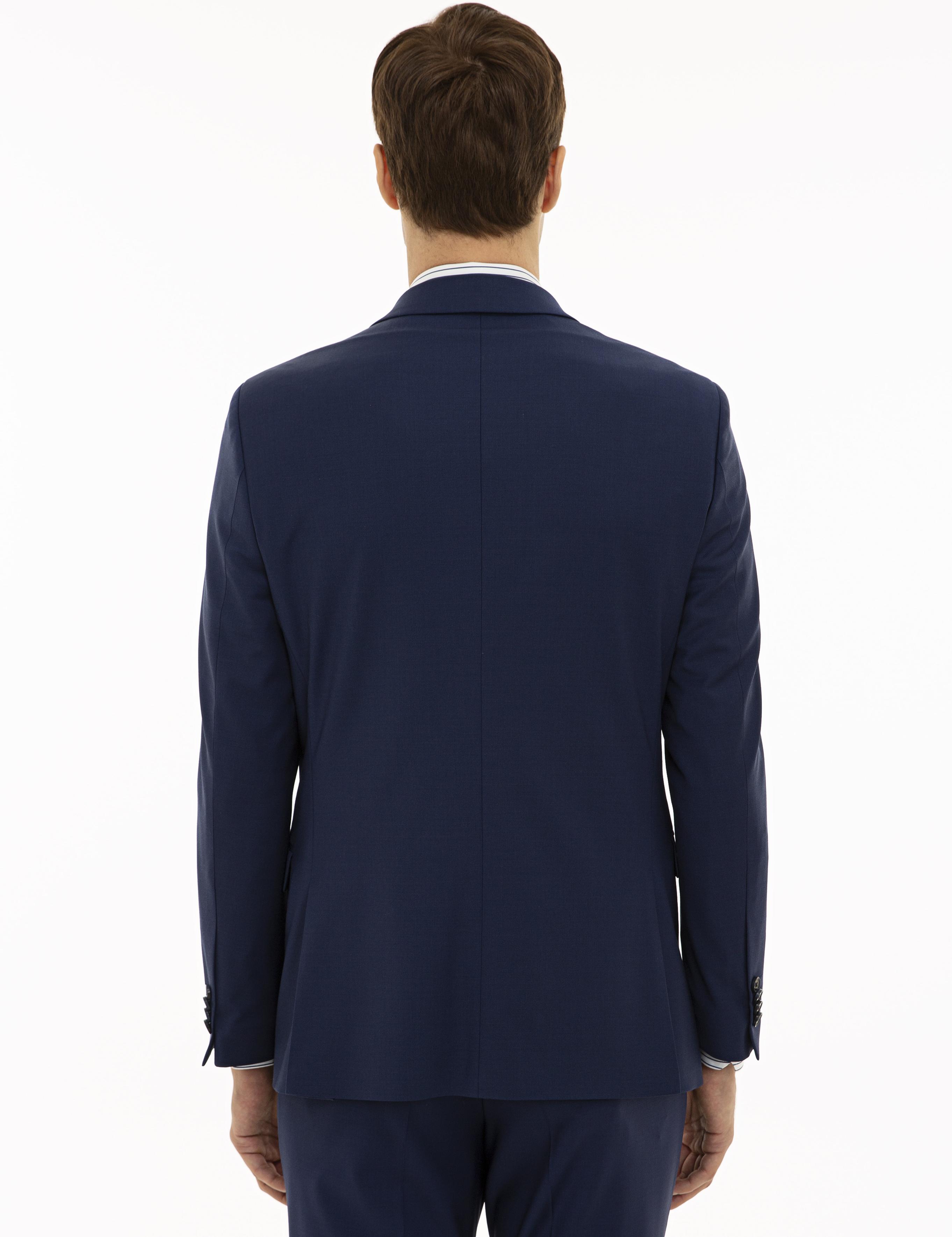 Açık Lacivert Slim Fit Ceket - 50223156083