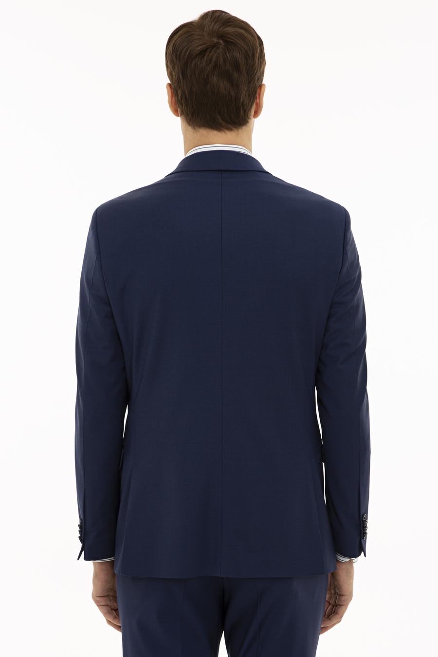 Açık Lacivert Slim Fit Ceket - 50223156083