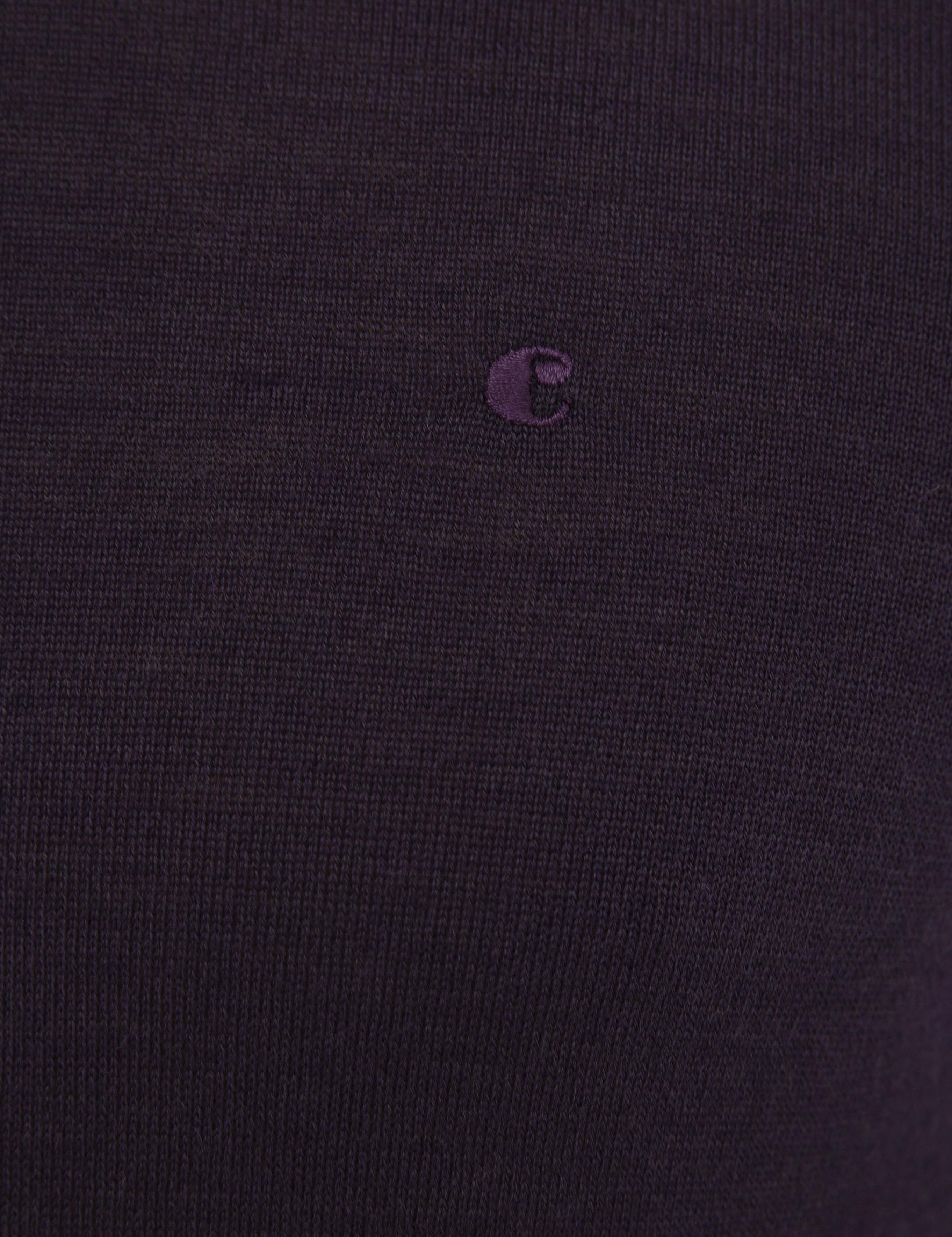 Mor Slim Fit Bisiklet Yaka Basic Triko Kazak - 50227052105