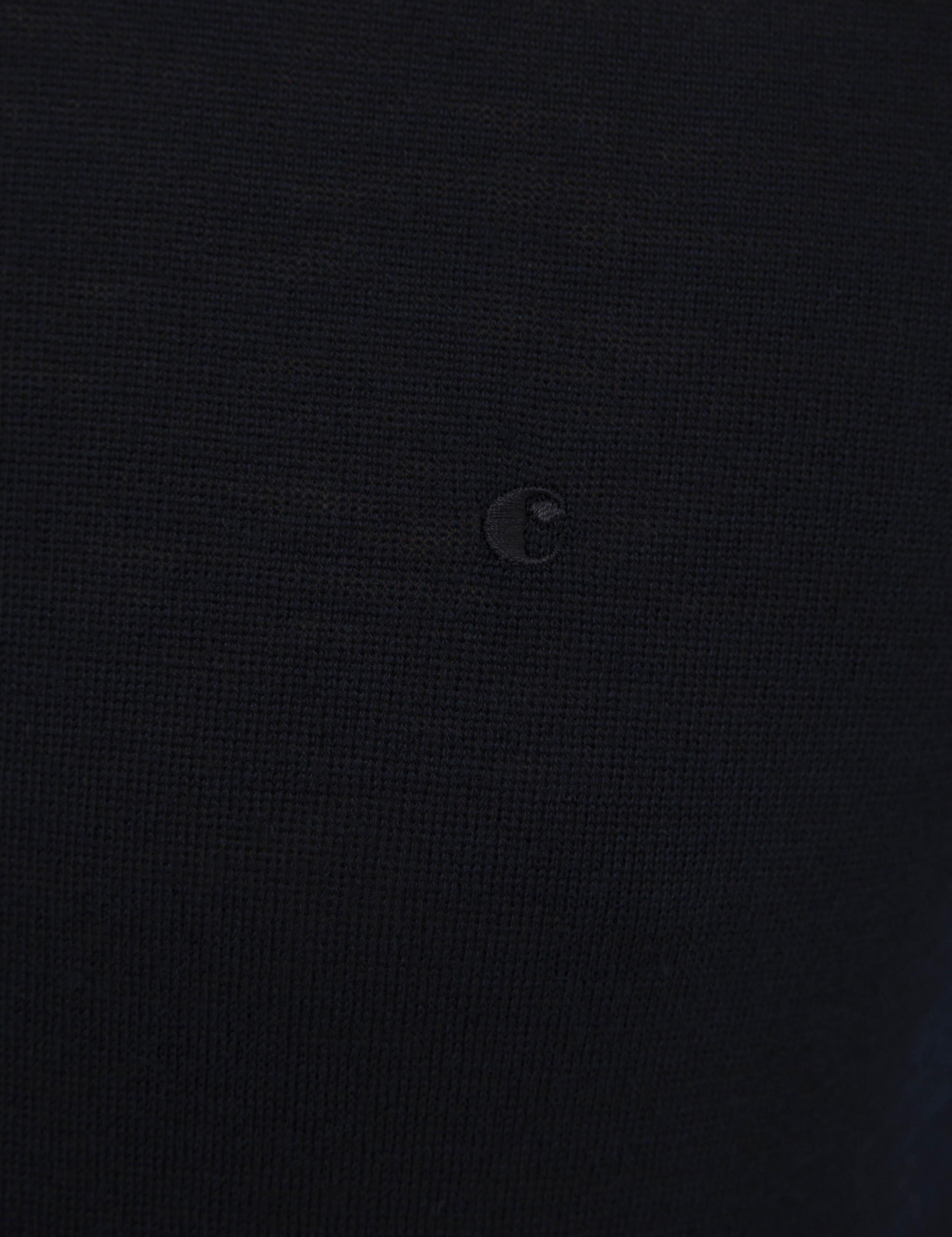 Lacivert Slim Fit Bisiklet Yaka Basic Triko Kazak - 50227052013