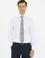 Beyaz Slim Fit Uzun Kollu Basic Gömlek