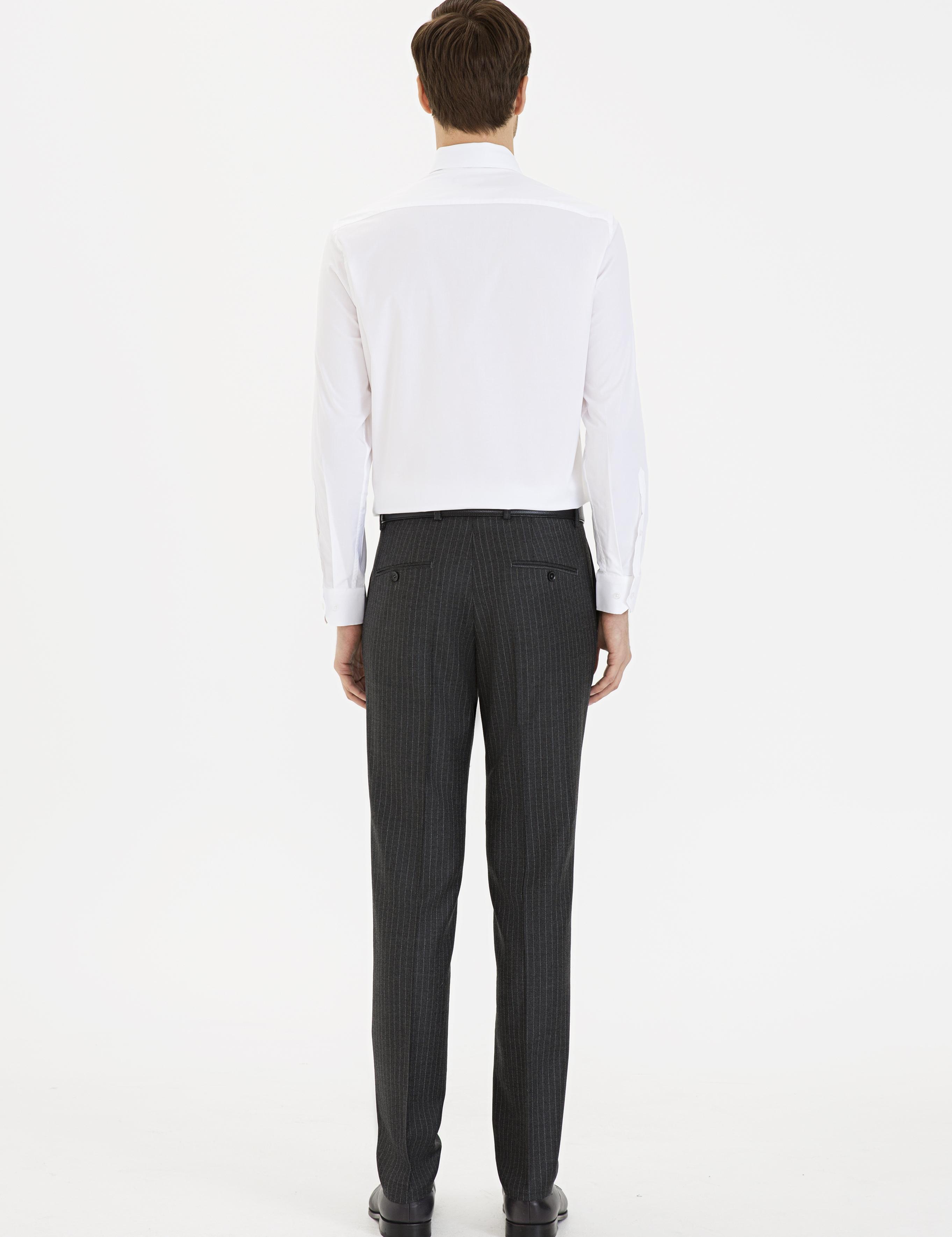 Antrasit Slim Fit Kumaş Pantolon - 50230557013